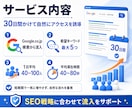 Google検索から日本人アクセスを増やします 日本国内ユーザー × 検索キーワード指定の外部SEO対策です イメージ2