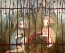 ３つのキーワードから妖精さんの空想画を描きます メルヘンな絵画をお家に飾りませんか？ イメージ1