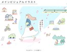手描きで温かみのあるカットイラストを描きます webに最適！SNS、ブログ、印刷物などにも使えます！ イメージ6