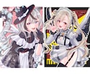 かわいい女の子・かっこいい男性の1枚絵お描きします 納得のクオリティでお届け！商用利用可能！グッズ制作にも！ イメージ4