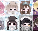 ミニキャラ（SD•デフォルメ）イラストを描きます きらきら可愛いミニキャライラスト♡グッズやスタンプに◎ イメージ10