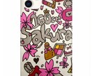 世界に1つ！手書きデザインのスマホケース作成します 手書きデザインのスマホケース、iPhoneケース イメージ6