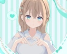 商用無料！全力で可愛い女の子を描きます ラフまで修正無制限！アイコンやミニキャラに是非！ イメージ1