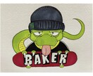 アナログならではの温かみのあるイラスト描きます コピック着色のイラストを描きます。 イメージ4