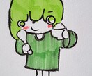 手描で可愛いポップなイラストかきます アイコン作成、表紙、キャラクター作成、グッツデザインなど⭐ イメージ4