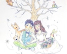 似顔絵、その他ご希望のウェルカムボード描きます 結婚式が近い方、プレゼントや感謝の気持ちを伝えたい方 イメージ4