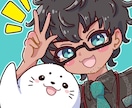 ポップでかわいいオリジナルイラスト描きます SNS、アイコン、挿絵等☆表情差分500円☆ イメージ5