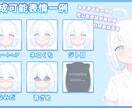 Vtuberモデル 一括制作いたします キャラデザなくてもOK‼️魅力的なモデルお作りいたします‼️ イメージ2