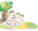 水彩画風タッチイラスト描きます ふんわり優しい水彩画風イラスト‪⟡.· イメージ3
