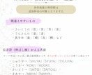 用紙選べる！2つ折り席札印刷します 3日以内の特急対応受け付けています◎ 名入れや写真入れも◎ イメージ2