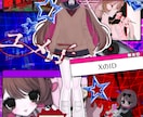 VTuberさんオリジナルの宣材画像作成します 量産やテンプレではないあなただけのプロフィール画像作ります イメージ2