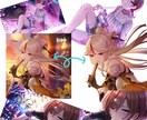 キャラクターの切り抜きをします キャラクターの切り抜き画像で好きな画像を作成 イメージ1