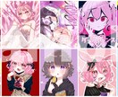 snsアイコン､ヘッダー､サムネ､夢絵などます 可愛くてラブリーな女の子を描くのが得意です イメージ3
