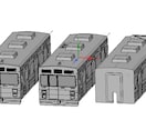 CADで鉄道模型のデータ作ります Nゲージ、HOゲージ、プラレールなどのデータを制作します。 イメージ3