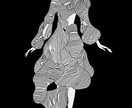 人と被らないようなデザインを提案します 服飾専門学生目線での、モードなデザインを提案します。 イメージ5
