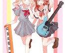 かわいいイラスト描きます 動画のサムネイルや立ち絵など描きます! イメージ2