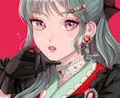 垢抜け、おしゃれ雰囲気重視のイラスト制作します SNSアイコン / 創作 / プレゼントにもおすすめ♪ イメージ3