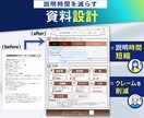 説明いらずの営業資料、構成から作ります わかりやすい営業資料、説明資料！ブラッシュアップも◎ イメージ4
