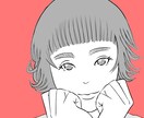 美形の似顔絵に仕上げます プロのイラストレーターがスタイリッシュな似顔絵を描きます イメージ4
