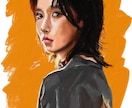 油絵風似顔絵お描きします SNS用アイコンにも使用可！似顔絵を頼むのは高いなという方！ イメージ4