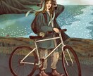 フランス人アーティストがイラストお描きします 他と被らない雰囲気を求めている方、お気軽にメッセージください イメージ1