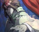 パキッとした塗りのアイコンお描きします SNSで使える！貴方のオリジナルキャラもお描きします！ イメージ3