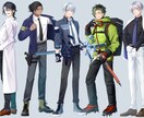 様々対応！理想のキャラクターをお仕立ていたします 顔から全身まで、老若男女問わず理想のキャラクターを作成します イメージ6