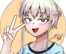 キャラクターイラストの依頼承ります 「やまぐち」にしかない特徴的なイラスト提供します！ イメージ8