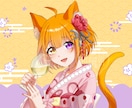 安くて早い納品！素敵なイラスト描きます 動画サムネイルやグッズなどに！ イメージ2