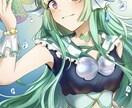 かっこいい男性、かわいい女性を一枚絵で描きます ソシャゲ風の塗り•タッチで描きます！ イメージ9