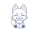 ケモナーさんにおすすめします ちょこんとおすわりイラストを制作致します。 イメージ2