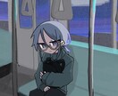 背景付き1枚絵を作成致します 背景付きの1枚絵を描かせて頂きます！ イメージ2