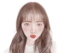 リアルなのにゆるふわな似顔絵・アイコン描きます ・SNSアイコンやプライベートに♪ イメージ1
