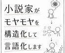 小説家がモヤモヤを構造化して言語化します 雑談から深い相談まで、お気軽にどうぞ！ イメージ1