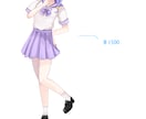 SNSアイコンや立ち絵イラスト描きます 格安料金でお早めに納品可能です イメージ2