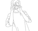 線画描きます 結婚式のウェルカムボードにおすすめ イメージ3