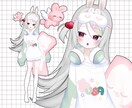 Vによる配信映えする企業並みのVモデル制作します Vtuberが実際に貴方だけのオリジナルモデル作成します。 イメージ3