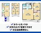 24時間以内に、現役不動産業従事者が間取作成します 不動産ポータルやHPにご利用ください！ イメージ3