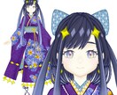 VTuberのモデリングを一括作成します モデルの立ち絵作成〜LIVE2Dモデリングを作成致します。 イメージ3