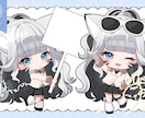 商用利用無料！デフォルメ・SDイラスト描きます グッズに最適！Vtuberさんや、活動者さんにおすすめです！ イメージ7