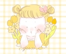 可愛い女の子アイコンをお描きます ほんわか、可愛い、ゆるふわ女の子イラスト イメージ4