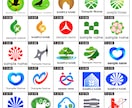 会社の顔を力強く!選ぶだけで完成のロゴを売ります サンプルから選んで会社名等を送るだけ。簡単にお安く完成します イメージ7