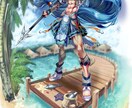 ご希望のイラストを作成します 個性的でインパクトがある作品を提供致します イメージ2