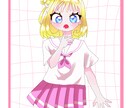 イラストを作成します 中学1年生の本気イラスト！可愛い女の子を描きます！ イメージ1