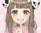 即日納品【修正無料】目を惹くSNSアイコン描きます 【即日納品可能】実績を積む為、今だけの限定価格です！ イメージ1