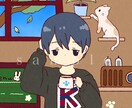 SNSなどで使用できるゆるいイラストを描きます 自分だけの柔らかい雰囲気のアイコンが欲しい方へ イメージ1