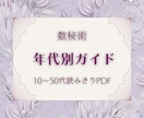 数秘読み切りPDF✦節目の今を優しく見つめ直します 人生の転機に読む数秘術ガイド。自己理解と心の整理に イメージ1