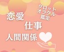 気になるお相手との本当の関係性をお伝えします 恋愛の行方を知りたい方はコチラ イメージ1