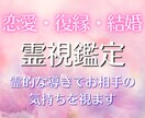 恋愛占い★霊視と四柱推命で恋の行方を占います 【深読み鑑定】恋愛｜復縁｜結婚｜相手の本音 イメージ1