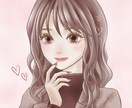 透明感×大人可愛い女の子のSNSアイコン描きます 【限定3名様3000円⭐︎ 】上品･やわらか･綺麗系　商用可 イメージ7